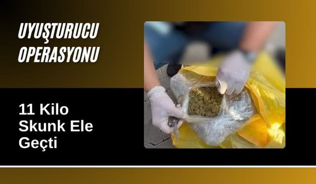 Sakarya’da Uyuşturucu Operasyonu: 11 Kilo Skunk Ele Geçti, 5 Kişi Tutuklandı