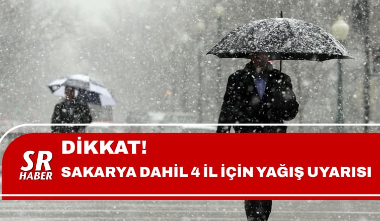 4 İl İçin Kuvvetli Yağış Uyarısı!