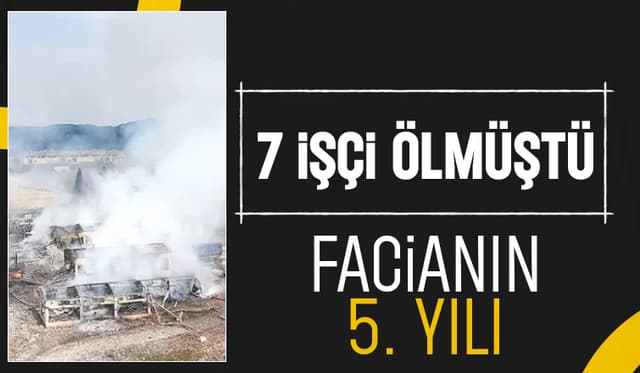 Havai Fişek Fabrikası Patlamasının Üzerinden 5 Yıl Geçti