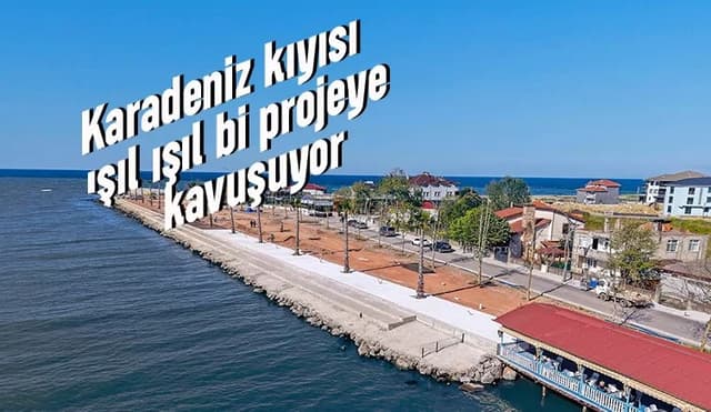 Karasu sahili ışıl ışıl bir projeye kavuşuyor