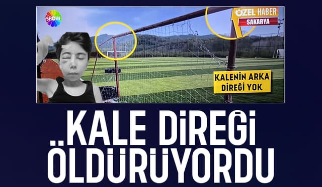 Akıl almaz olay; Üzerine kale direği düştü