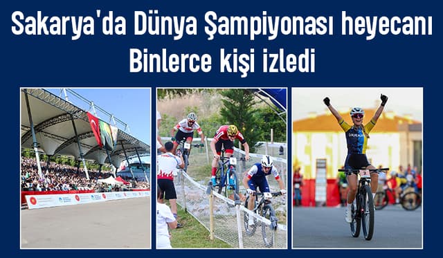 Sakarya bisiklette yine dünya sahnesine çıktı
