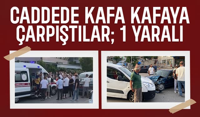 Erenler'de kaza; 1 yaralı