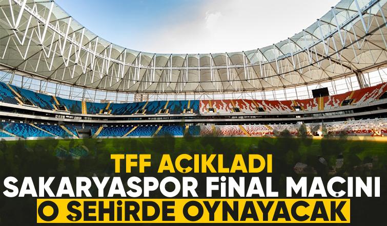 Sakaryaspor'un final maçını oynayacağı şehir belli oldu