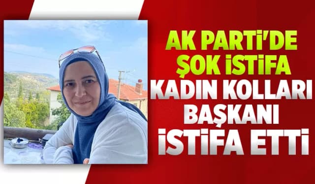 Ak Parti'de Şok İstifa