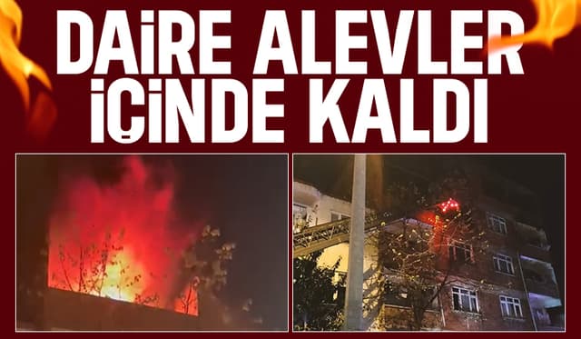 Yangın paniği; Alevler sardı