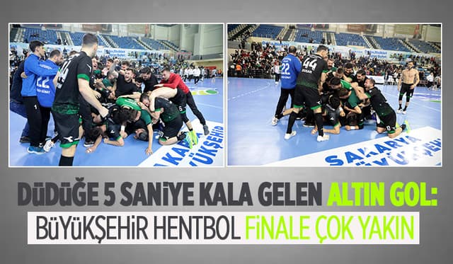Büyükşehir Hentbol büyük finale çok yakın