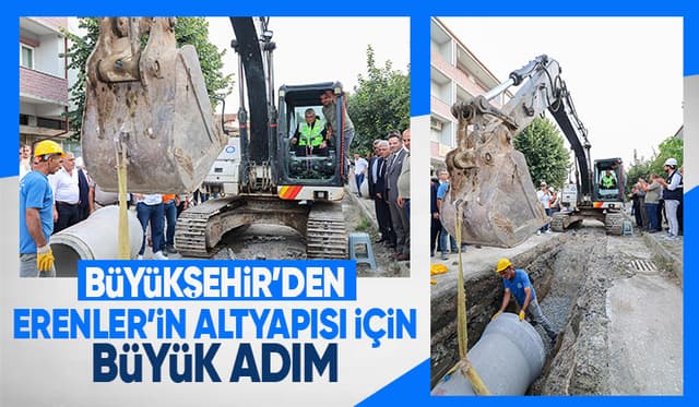 Erenler'de dev projenin ikinci etabı başladı