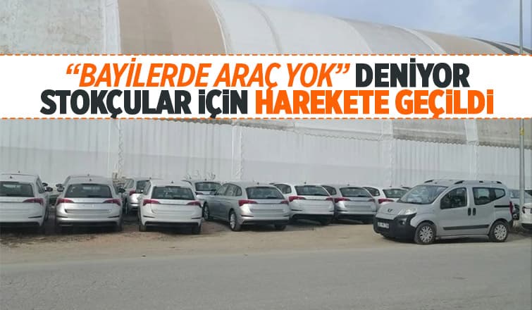 Bakanlık araç stokçularına yönelik harekete geçti