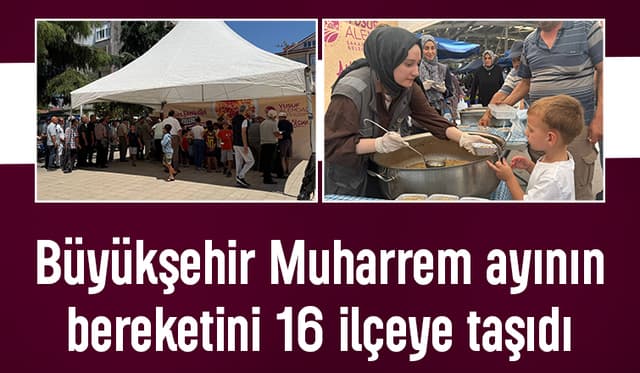 Binlerce Kişi Aşurede Buluştu: Hem Diller Hem Gönüller Tatlandı