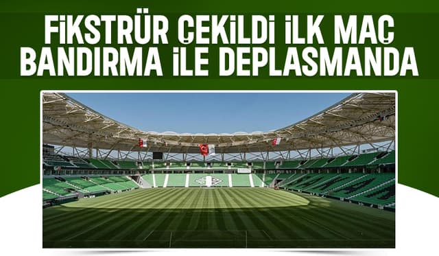 Sakaryaspor'un fikstürü belli oldu