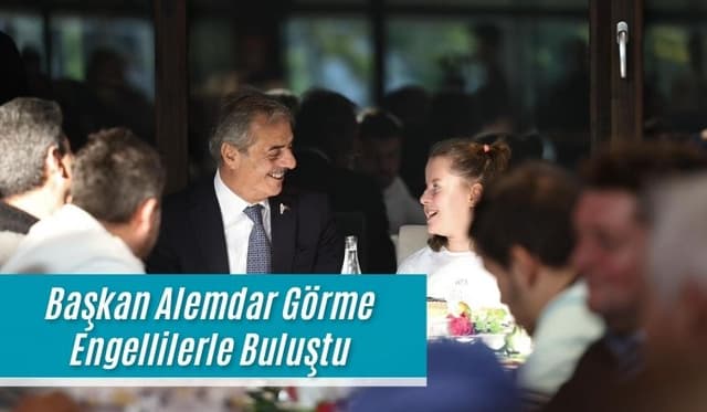 Başkan Alemdar Görme Engellilerle Buluştu