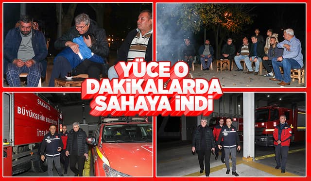 Başkan Yüce, Deprem Sonrası Şehri Adım Adım Dolaştı