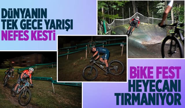 MTB Night Cup büyük heyecana sahne oldu.