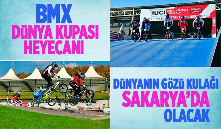 BMX Dünya Kupası sakarya'da yapılacak