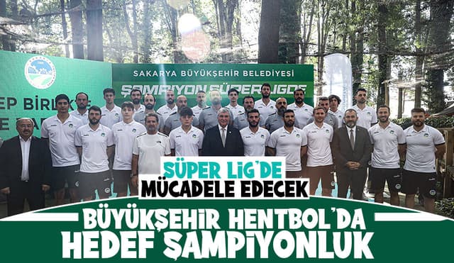 Büyükşehir Hentbol Takımı’nda Hedef Şampiyonluk