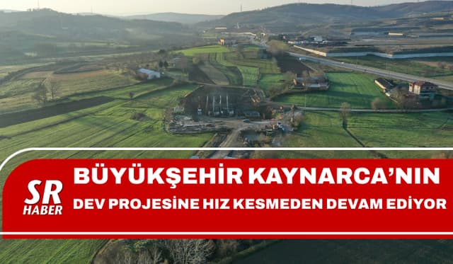 Büyükşehir Kaynarca’nın Dev Projesinde Aralıksız Şekilde Çalışıyor