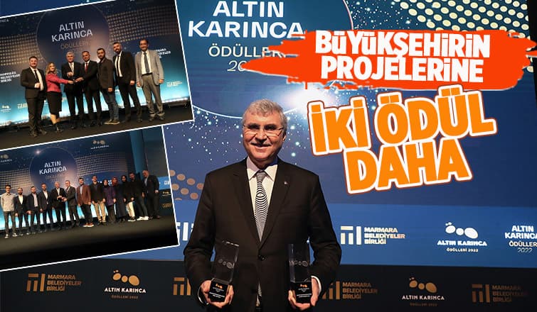 Sakarya Büyükşehire İki Ödül