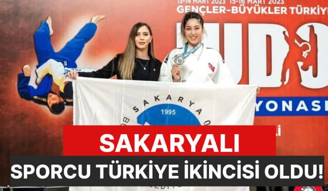 Büyükşehirli Sporcu Türkiye İkincisi Oldu