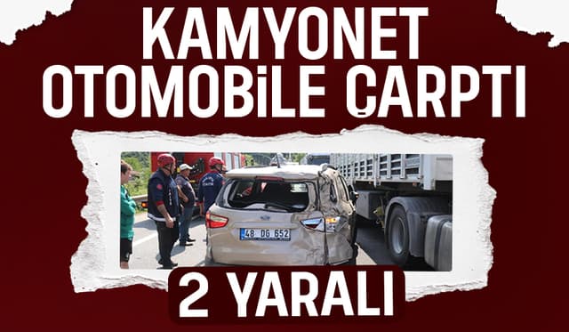 D-650'de kaza: 2 yaralı