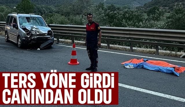 D-650'de feci kaza: 1 ölü, 5 yaralı