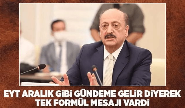 Çalışma Bakanı EYT İçin Tarih Verdi  