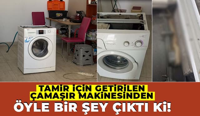  Çamaşır Makinesinden Çıkan Şok Etti