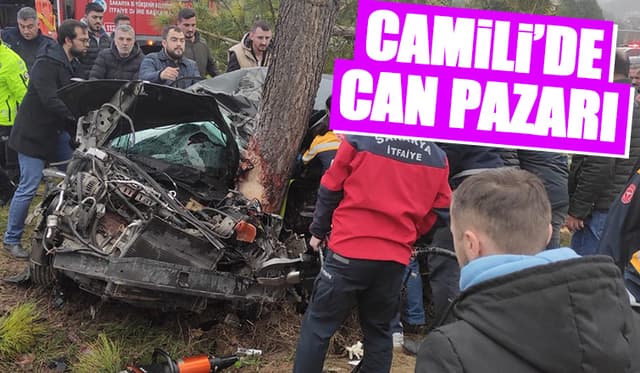 Camili'de feci kaza
