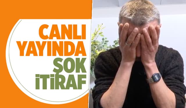 Eşinin canlı yayındaki itirafı şok etti