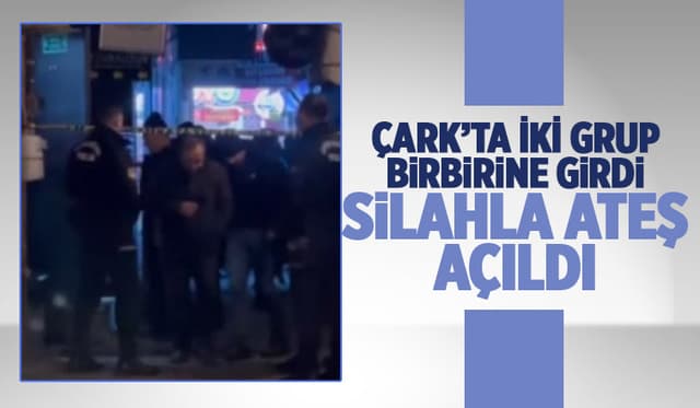 Çark'ta iki grup kız meselesinden birbirine girdi