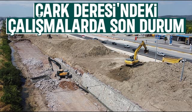 Derede Son Rötuşlar: Çark’taki Çalışmalarda Yeni Aşamaya Geçildi