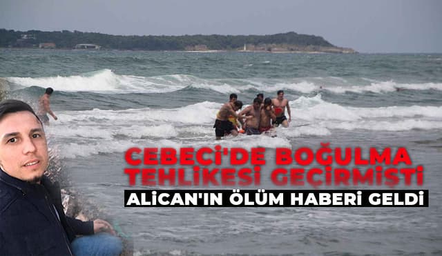Cebeci'de Boğulma Tehlikesi Geçiren Alican, Hayatını Kaybetti