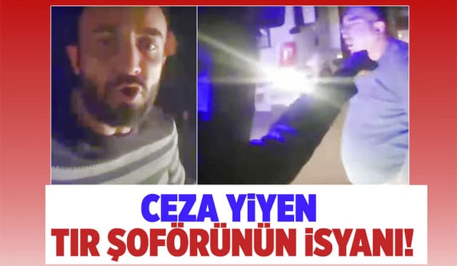 Ceza yazan zabıtaya isyan etti