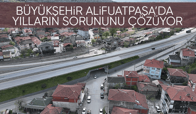 Alifuatpaşa'da hemzemin geçit için ihaleye çıkılıyor