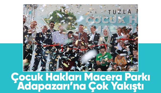 Çocuk Hakları Macera Parkı açıldı