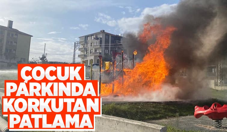 Çocuk Parkında Patlama