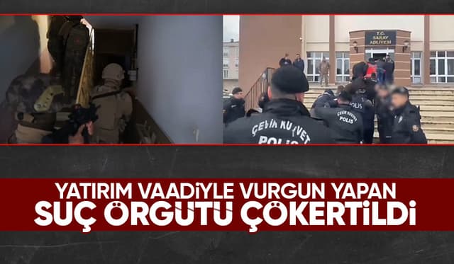 Yatırım vaadiyle 387 milyon liralık dolandırıcılık yaptılar..