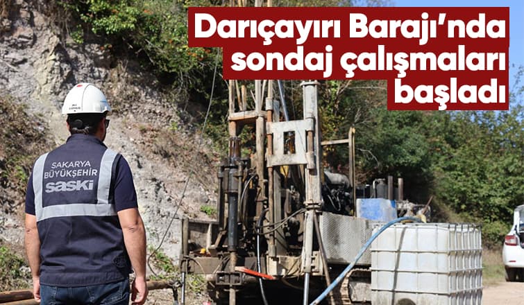 Darıçayırı Barajı’nda saha çalışmalarına başlandı