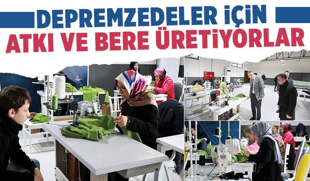 Millet Evinden Afet Bölgesine anlamlı çalışma