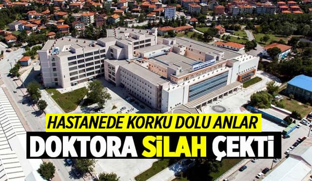 Psikiyatri Hastası Doktora Silah Çekti