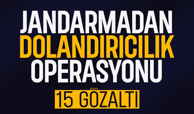 Karavan firmasına operasyon