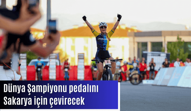 Dünya Şampiyonu pedalını Sakarya için çevirecek