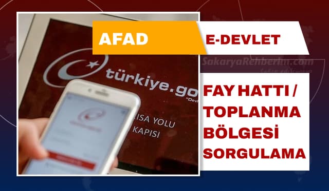 E-Devlet'te Erişime Açıldı! Evimin Altından Fay Hattı Geçiyor Mu?