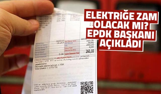 Elektrik zammı olacak mı? Açıklama geldi