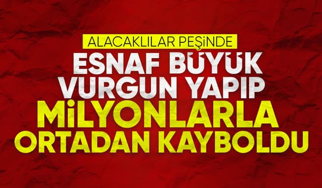 Akyazıda 50 milyon liralık vurgun yapan şahıs ortadan kayboldu