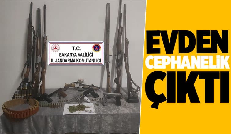 6 Tabanca, 4 Tüfek İle Yakalanarak Gözaltına Alındı