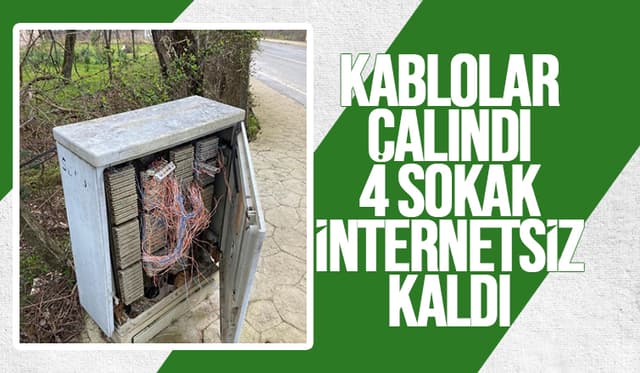 Evler internetsiz kaldı, gerçek sonra ortaya çıktı