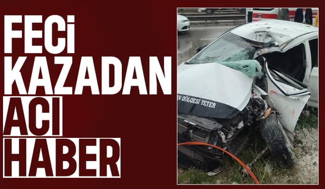Otomobil ağaca çarpmıştı, ölüm haberi geldi
