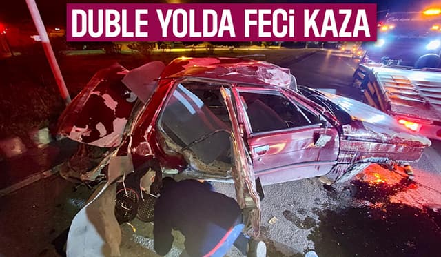 Kaynarca yolunda kaza