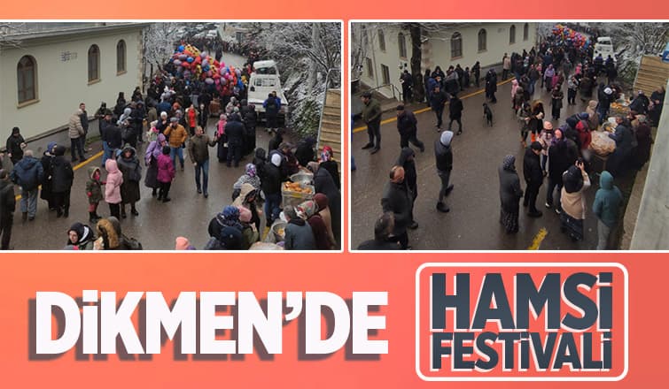 Dikmen Mahallesi'nde hamsi festivali düzenlendi